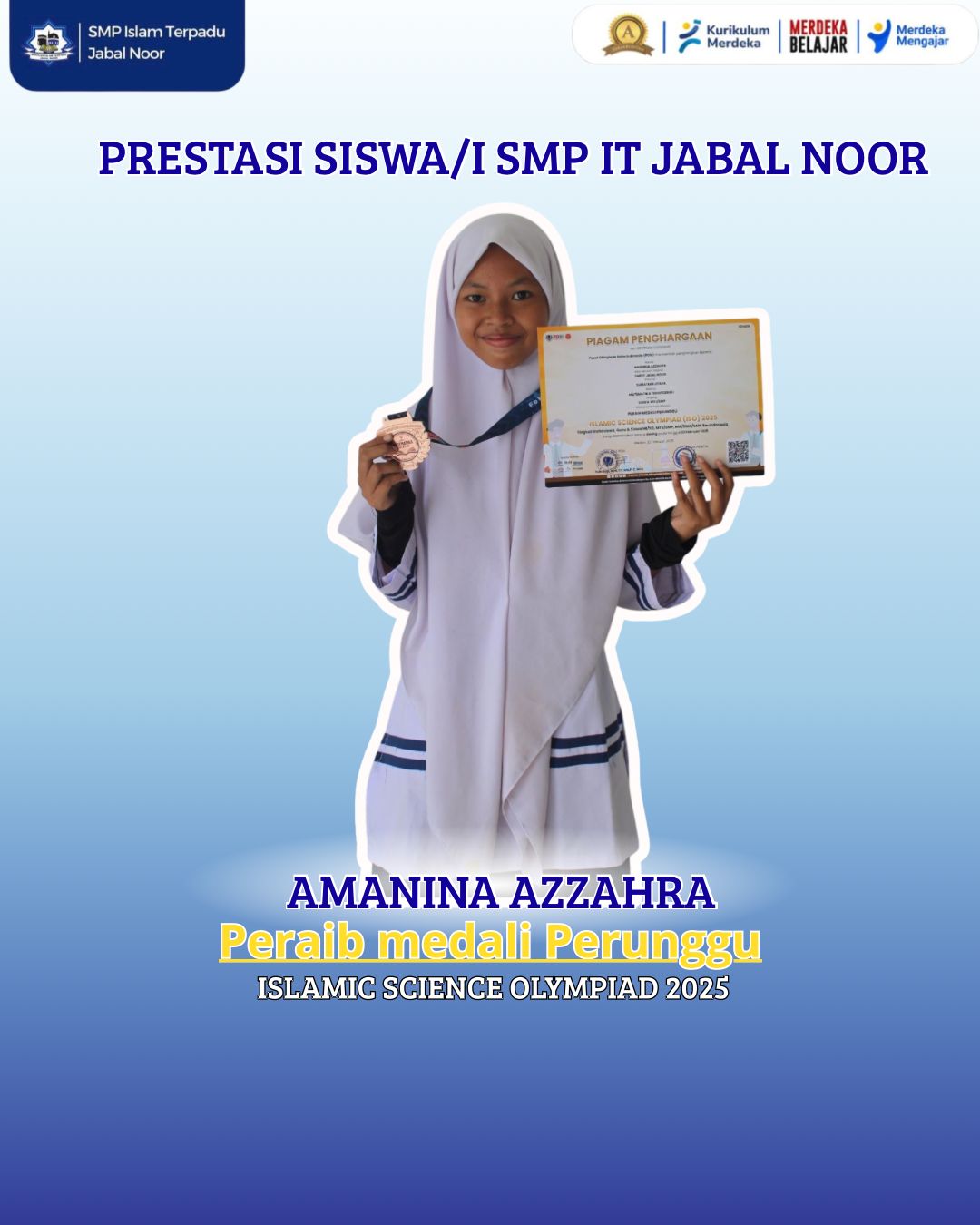 Galeri Medali Perunggu Islcamic Science